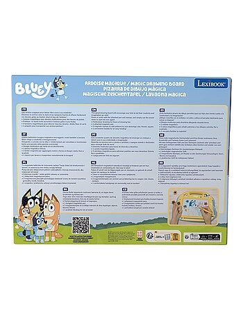 Bluey Tablero de dibujo magn?tico multicolor con accesorios Formato A5