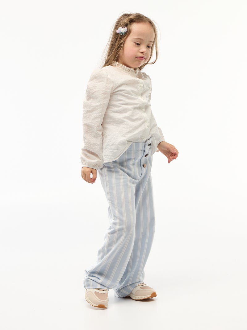 Blusa - colección fácil de poner Blanco - Kiabi