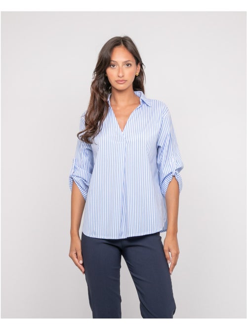 Blusa a rayas OVANE - Kiabi Blusa a rayas OVANE - Kiabi