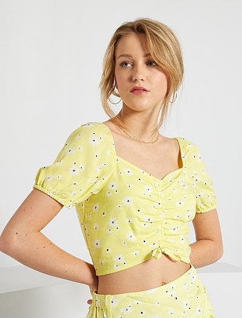 blusas amarillo