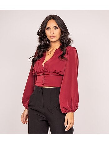 Blusa boutonnee FOLIVIA