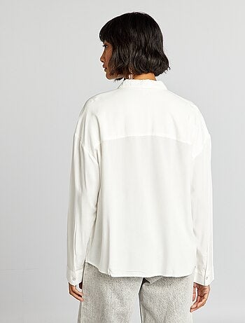 Camisa blanca best sale mujer kiabi