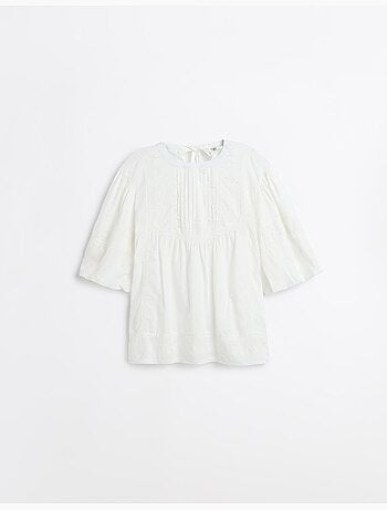Blusa con bordado, mo fashion