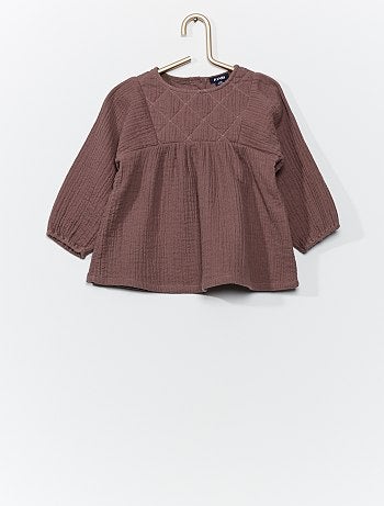 Camisas y blusas Bebé niña | violeta | Kiabi Camisas y blusas Bebé | gris | Kiabi