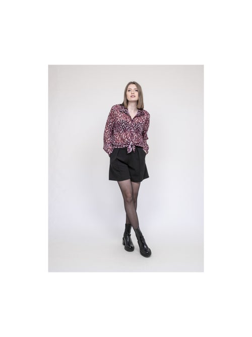 Blusa con estampado leopardo ONESINE - Kiabi