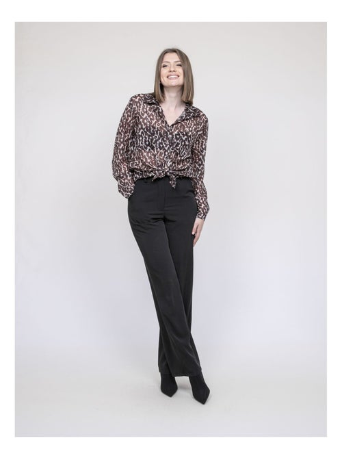 Blusa con estampado leopardo ONESINE - Kiabi
