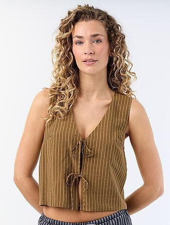 Blusa con lazos