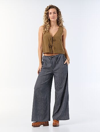 Blusa con lazos