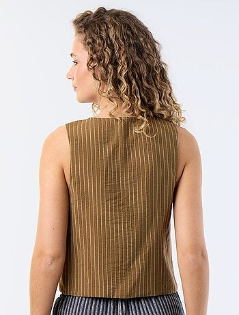 Blusa con lazos