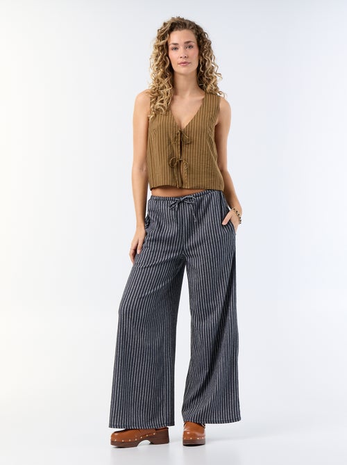 Blusa con lazos - Kiabi Blusa con lazos - Kiabi