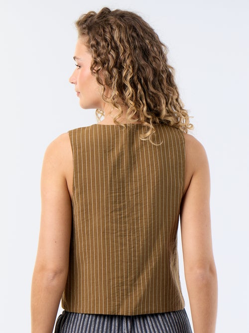 Blusa con lazos - Kiabi Blusa con lazos - Kiabi