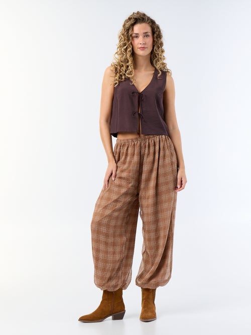 Blusa con lazos - Kiabi Blusa con lazos - Kiabi