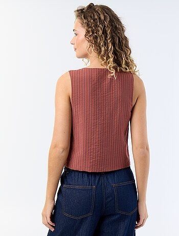 Blusa con lazos