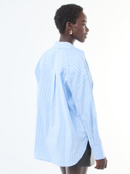 Blusa con líneas plateadas 'JDY' - Kiabi