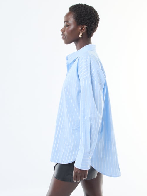 Blusa con líneas plateadas 'JDY' - Kiabi