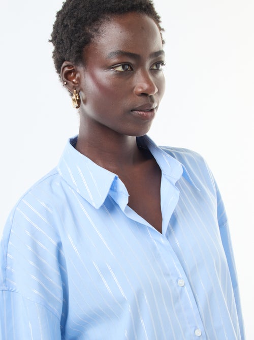 Blusa con líneas plateadas 'JDY' - Kiabi