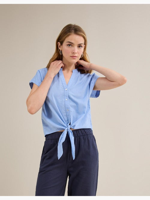 Blusa con lino, MO Fashion - Kiabi Blusa con lino, MO Fashion - Kiabi