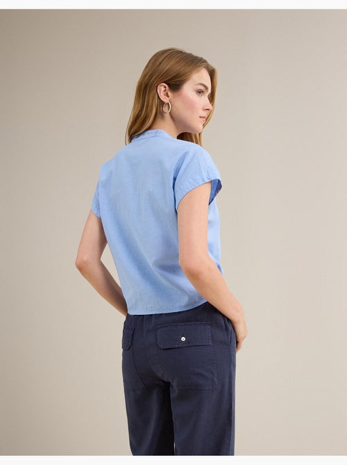 Blusa con lino, MO Fashion - Kiabi Blusa con lino, MO Fashion - Kiabi