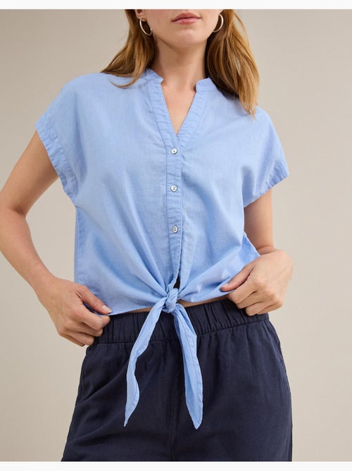 Blusa con lino, MO Fashion - Kiabi Blusa con lino, MO Fashion - Kiabi