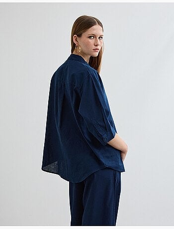 Blusa con lino, MO Fashion
