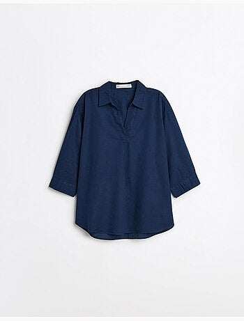 Blusa con lino, MO Fashion
