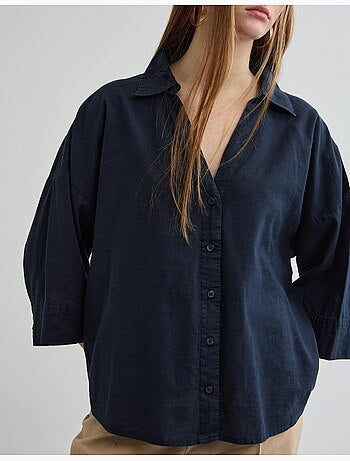 Blusa con lino, MO Fashion