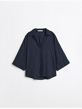 Blusa con lino, MO Fashion