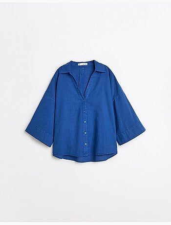 Blusa con lino, MO Fashion