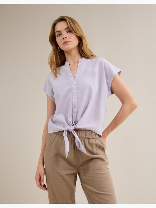 Blusa con lino, MO Fashion - Kiabi Blusa con lino, MO Fashion - Kiabi