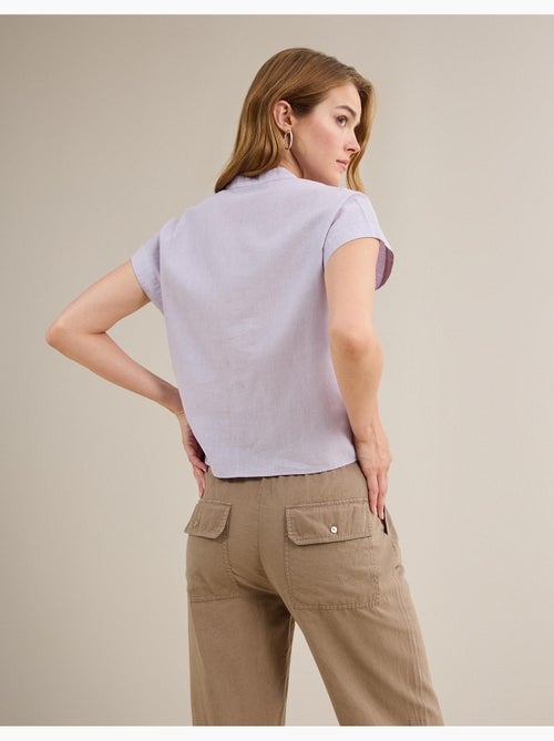 Blusa con lino, MO Fashion - Kiabi Blusa con lino, MO Fashion - Kiabi