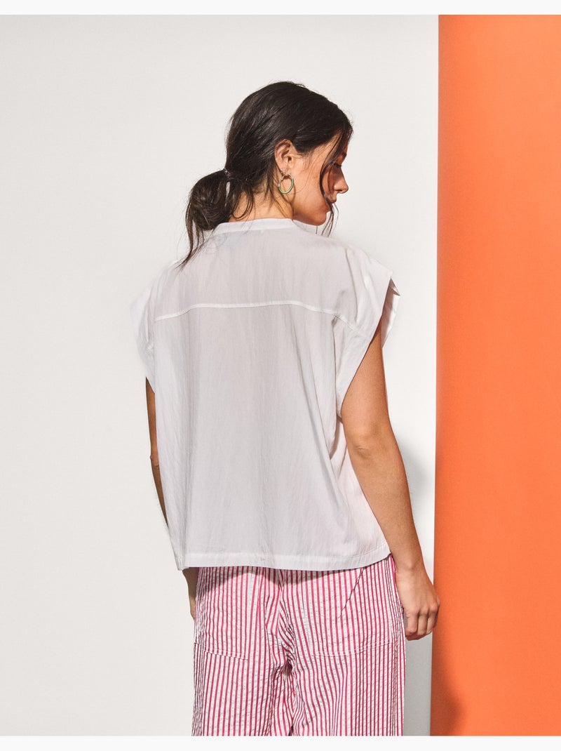 Blusa con Lyocell, MO Fashion Beige - Kiabi