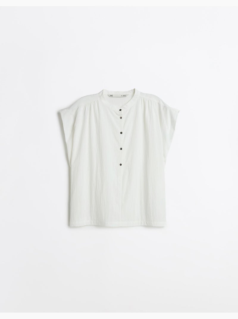 Blusa con Lyocell, MO Fashion Beige - Kiabi