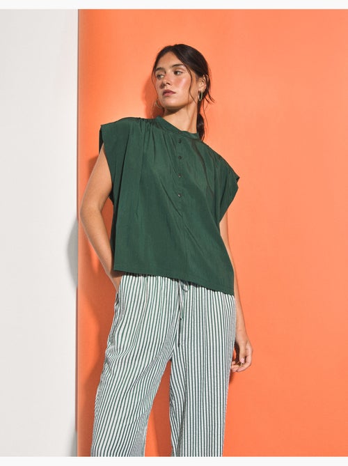 Blusa con Lyocell, MO Fashion - Kiabi Blusa con Lyocell, MO Fashion - Kiabi