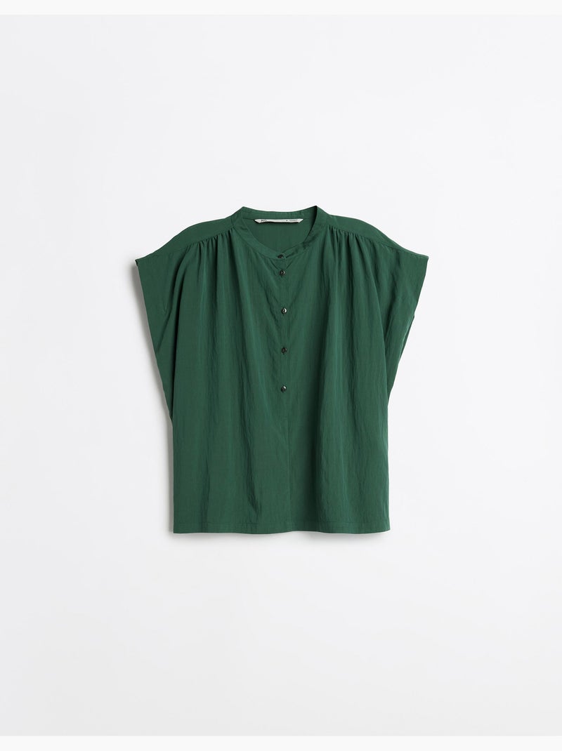 Blusa con Lyocell, MO Fashion Verde - Kiabi