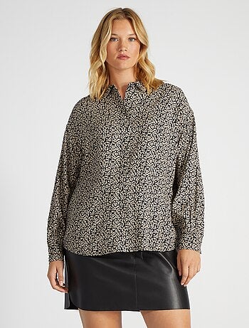 Blusa con motivo - Kiabi