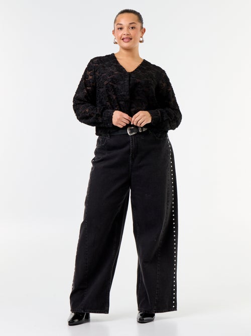 Blusa con plumeti - Kiabi Blusa con plumeti - Kiabi