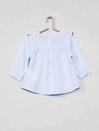 Blusa con volantes - Kiabi