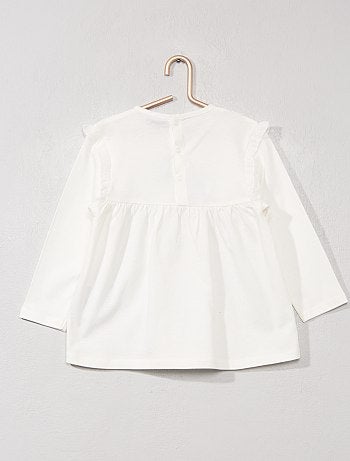 Blusa con volantes - Kiabi