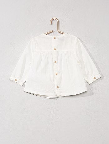 Blusa con volantes - Kiabi