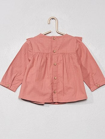 Blusa con volantes - Kiabi