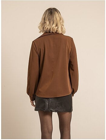 Blusa cuello en V OLONIE