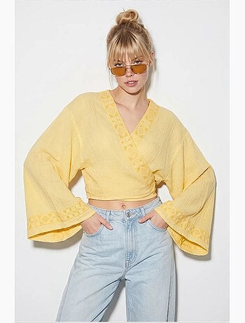 Blusa de algodón lucci