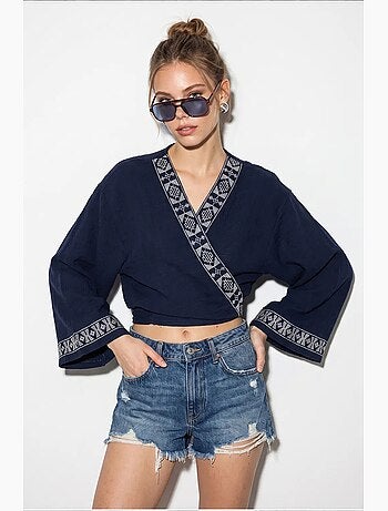 Blusa de algodón lucci