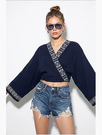 Blusa de algodón lucci