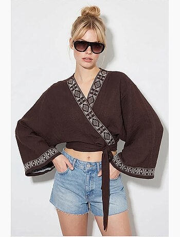 Blusa de algodón lucci