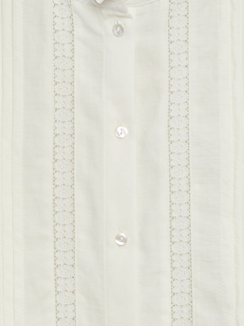 Blusa de encaje 'JDY' BEIGE - Kiabi