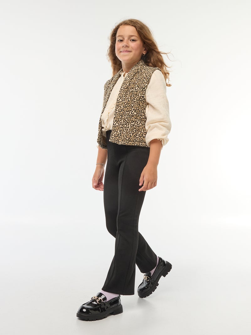 Blusa de gasa de algodón Blanco - Kiabi