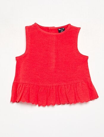 Blusa de gasa de algodón