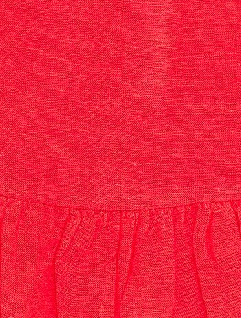 Blusa de gasa de algodón