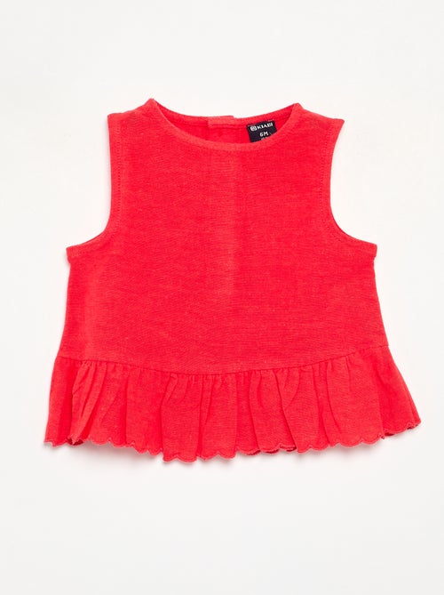 Blusa de gasa de algodón - Kiabi